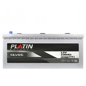 Автомобільний акумулятор PLATIN Silver MF (D6) 230Ah 1550A R+ 72520833